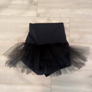 Black Dance Bustle Shorts – Size SA